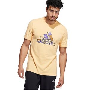 Men's adidas Multicolor Badge of Sport‎ Tee